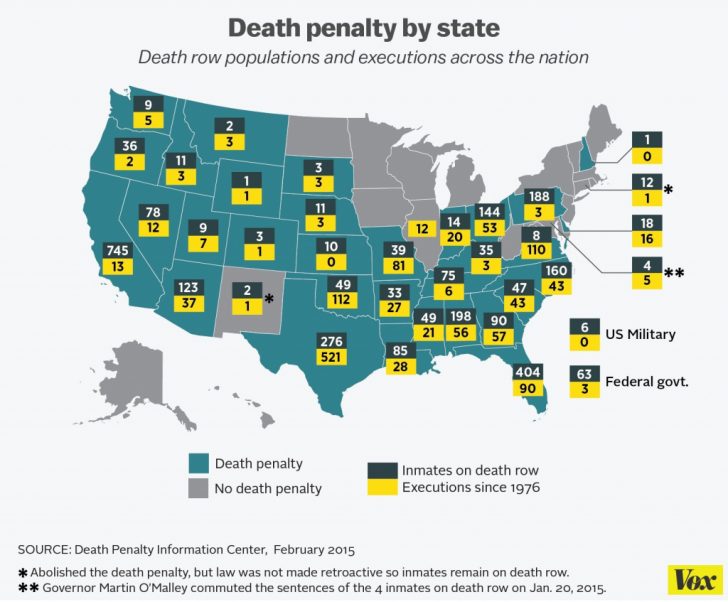 Death Penalty States Map