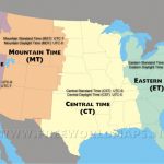 Us Time Zones Map Within United States Of America Time Zone Map