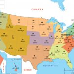 Us Zip Code Map, Usa Zip Codesstate With Zip Code Maps By State