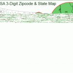 Usa Editable Zip Codes Of America For Zip Code Maps By State