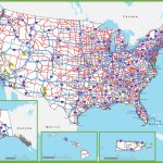 Usa Highway Map In Us Highway Maps With States And Cities