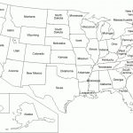 Usa Map Printable Blank Of The Usa United States America With State With States I Ve Visited Map