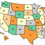 Usa Map With State Names And Abbreviations And Travel Information Within Us Map With State Abbreviations