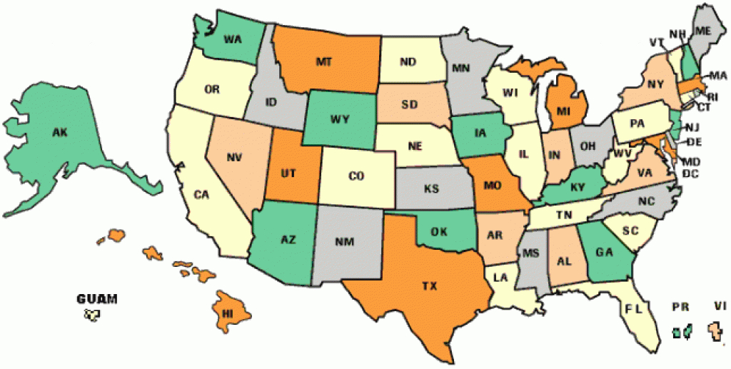 Usa Map With State Names And Abbreviations And Travel Information within Us Map With State Abbreviations