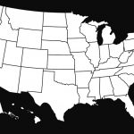 Usa Map Without Names | Free Printable Maps With Regard To State Map Without Names