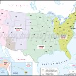Usa Time Zone Map, Current Local Time In Usa For Map Of Time Zones In United States