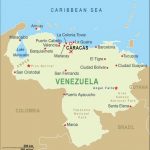Venezuela Map And Venezuela Satellite Images For Map Of Venezuela States And Cities