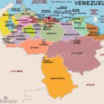 Venezuela Provinces Map | Provinces Map Of Venezuela | Venezuela Pertaining To Map Of Venezuela States And Cities