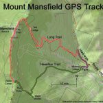 Vermont Mountains & Hiking With Underhill State Park Trail Map