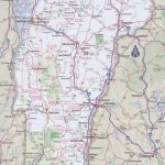 Vermont Road Map In Printable State Road Maps