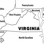 Virginia Bordering States Map – Bnhspine Within Map Of Virginia And Surrounding States