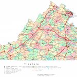 Virginia Printable Map Regarding Virginia State Map Printable