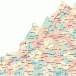 Virginia Road Map   Va Road Map   Virginia Highway Map In Virginia State Map Printable