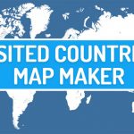 Visited Countries Map Maker   Create Your Travel Map For States Traveled Map