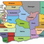 Washington County Maps Cities Towns Full Color Pertaining To Map Of Washington State Cities And Towns