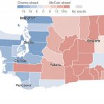 Washington   Election Results 2008   The New York Times Regarding Washington State Presidential Election Map