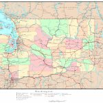 Washington Political Map For Printable Map Of Washington State