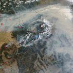 Washington Smoke Information: Satellite Imagery Of Smoke From Fires For Smoke Map Washington State