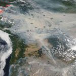 Washington Smoke Information: Very Large Smoke Plumes Across Pacific For Smoke Map Washington State