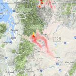 Washington Smoke Information: Washington State Fire And Smoke For Fires In Washington State 2017 Map
