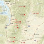 Washington Smoke Information: Washington State Smoke Forecast For Intended For Map Of The Washington State Fires