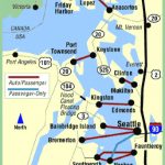 Washington State Ferry Map Luxury Puget Sound Ferry Map   Collection Regarding Washington State Ferries Map