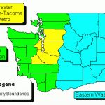 Washington State & Regional Zip Code Wall Maps   Swiftmaps Intended For Washington State Zip Code Map