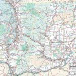 Washington State Road Map Regarding Washington State Road Map Printable