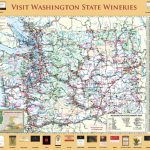 Washington State Winery Map   Sunnyslope Washington • Mappery Regarding Washington State Wineries Map