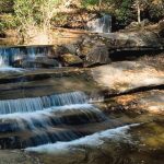 Waterfalls In Table Rock State Park South Carolina With Regard To Table Rock State Park Map