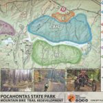 Weekend Pick: Bikes, Bbq, And Bluegrass At Pocahontas State Park Pertaining To Pocahontas State Park Trail Map