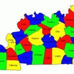 West Kentucky County Trip Reports With Regard To Kentucky State Map With Counties