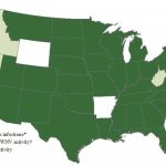 West Nile Virus Map: Which States Have Confirmed Cases, What Are The With Mosquito Population By State Map