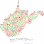 West Virginia Printable Map Pertaining To Virginia State Map Printable