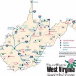 West Virginia State Parks And Forest Guide. Wv State Map With Park Intended For West Virginia State Parks Map