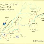 Western States Trail Intended For Western States 100 Course Map
