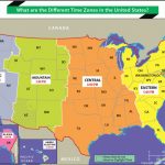 What Are The Different Times Zones In The United States?   Answers Pertaining To Map Of Time Zones In United States
