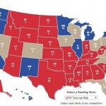 What Are The Real Swing States In The 2016 Election?   National Pertaining To 2016 Electoral Map By State