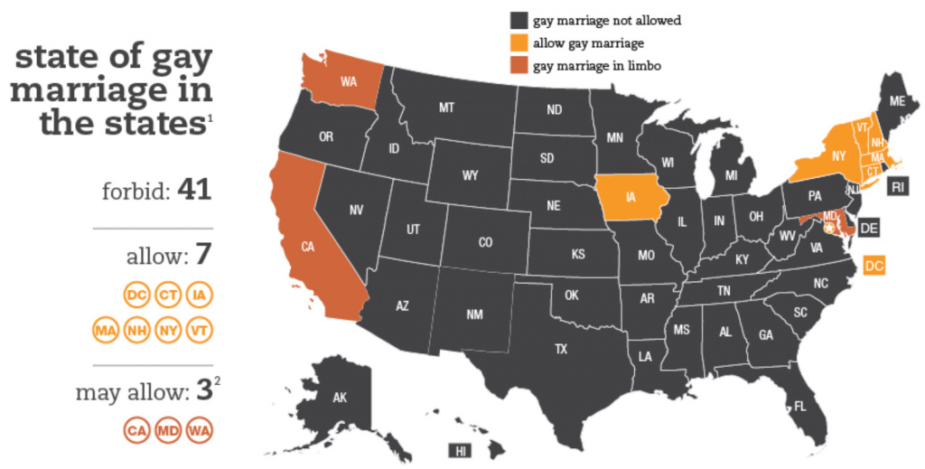 What States Allow Gay Marriage? What States Ban Gay Marriage? 7 To intended for Gay Marriage Us States Map