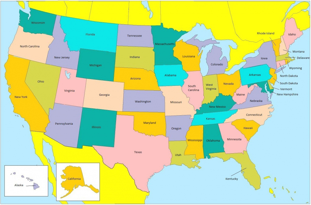 What The U.s. Map Would Look Like If State Size Matched Population inside A Big Picture Of The United States Map