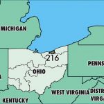 Where Is Area Code 216 / Map Of Area Code 216 / Cleveland, Oh Area Code In Map Of Ohio And Surrounding States