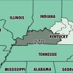 Where Is Area Code 270 / Map Of Area Code 270 / Bowling Green, Ky Pertaining To Map Of Kentucky And Surrounding States
