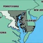 Where Is Area Code 410 / Map Of Area Code 410 / Baltimore, Md Area Code Throughout Map Of Maryland And Surrounding States