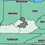 Where Is Area Code 859 / Map Of Area Code 859 / Lexington, Ky Area Code Throughout Map Of Kentucky And Surrounding States