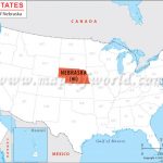 Where Is Nebraska Located? Location Map Of Nebraska Within Map Of Nebraska And Surrounding States