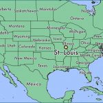 Where Is St. Louis, Mo? / St. Louis, Missouri Map   Worldatlas Within State Reference Map Missouri