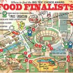 Where To Find The Big Tex Choice Award Food Finalists At The State Regarding Texas State Fair Map