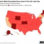 Which States Allow Concealed Carry? This Map Shows Who Can Legally In Open Carry States Map 2017