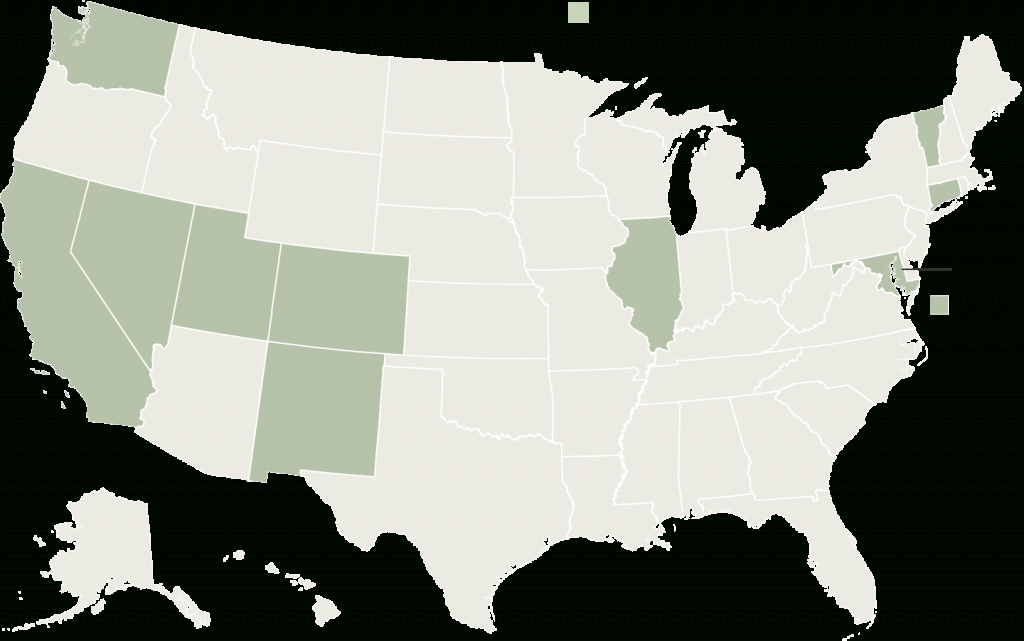 Which States Make Life Easier Or Harder For Illegal Immigrants - The throughout What States Have I Been To Map