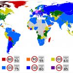 Who Are The World's Speed Demons? The Highest Speed Limits Around Throughout Interstate Speed Limits By State Map